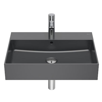 INSPIRA Lavoar baie suspendat, antracit  Square 60x49 cm