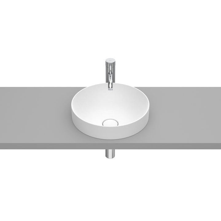INSPIRA Lavoar baie incastrat, alb mat, rotund  Round 37x37 cm