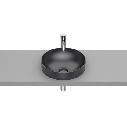 INSPIRA Lavoar baie incastrat, antracit, rotund  Round 37x37 cm