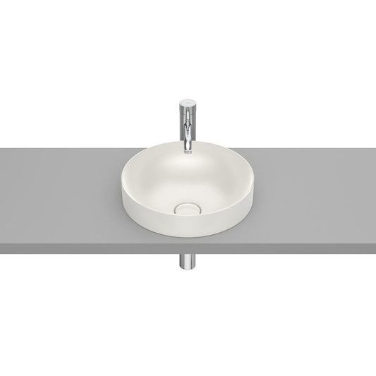 INSPIRA Chiuveta baie incastrata, bej, rotunda  Round 37x37 cm