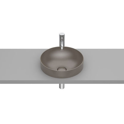 INSPIRA Lavoar baie incastrat, maro Round 37x37 cm