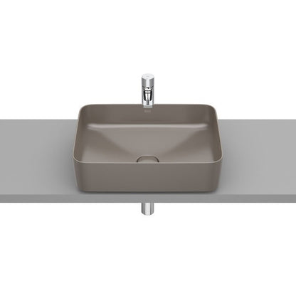 INSPIRA Lavoar baie pe blat, maro  Square 50x37 cm