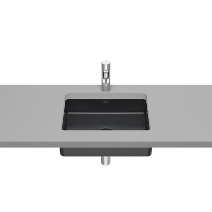 INSPIRA Lavoar baie sub blat, antracit  50x39 cm