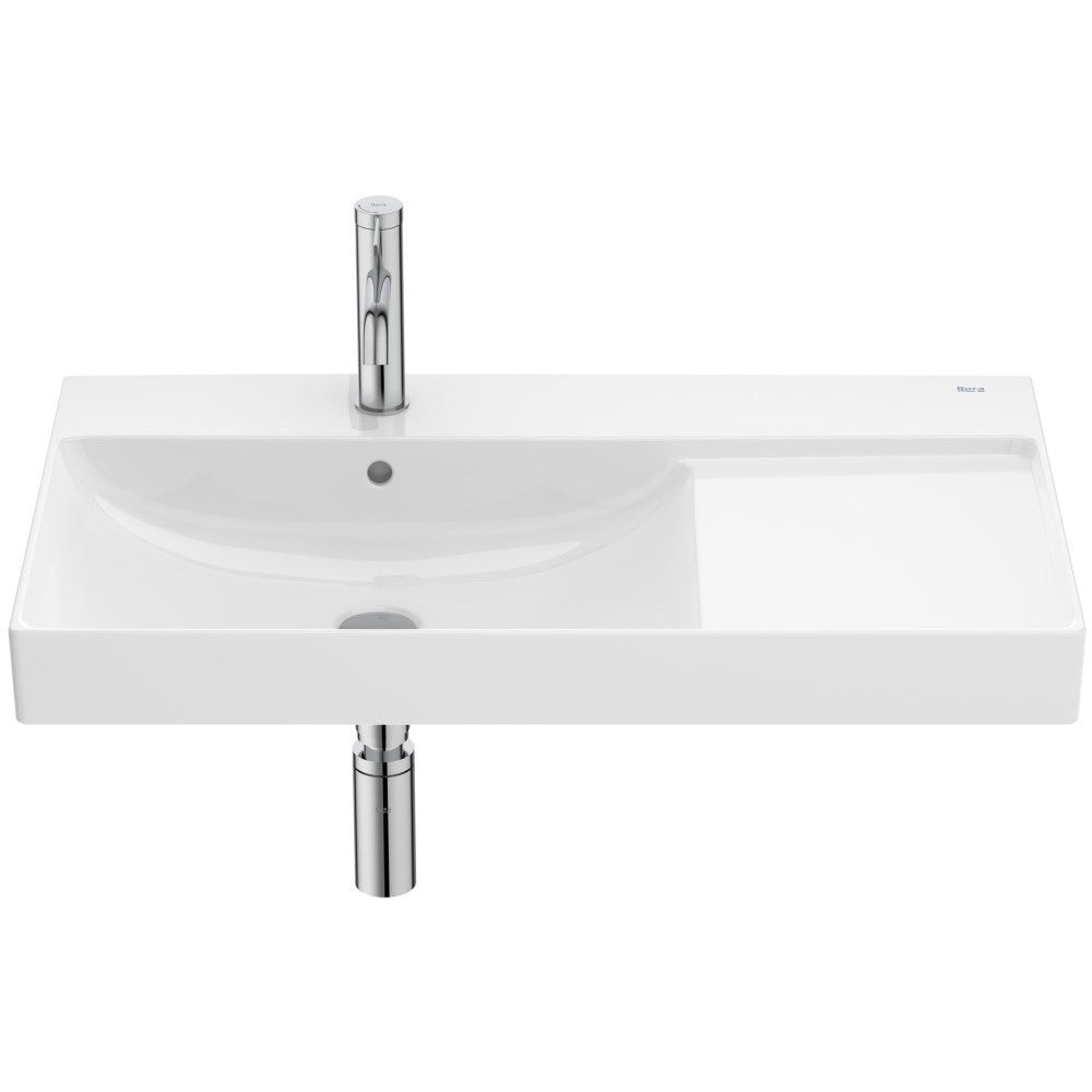 Ona Lavoar baie suspendat  80x46 cm, polita dreapta