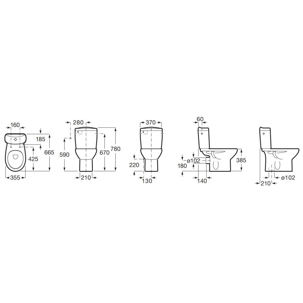 Victoria  Rezervor WC