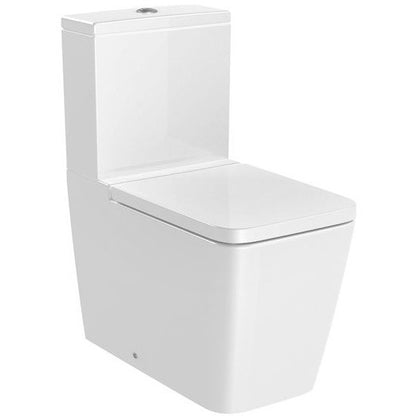 INSPIRA Vas WC pe pardoseala  Square Rimless 36x65 cm evacuare orizontala sau verticala, alb