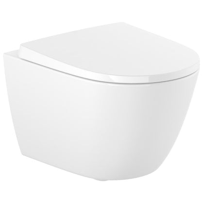 Ona Vas WC suspendat  Rimless 36x48 cm evacuare orizontala, alb