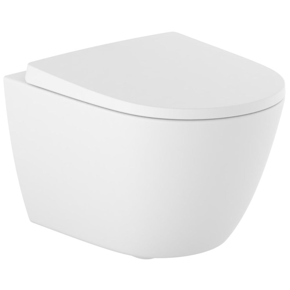 Ona Vas WC suspendat  Rimless 36x48 cm evacuare orizontala, alb mat