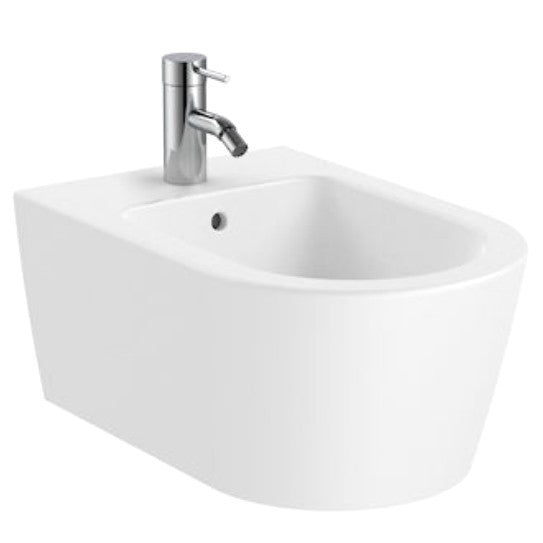 INSPIRA  Round Bideu suspendat, 37x56 cm, alb mat