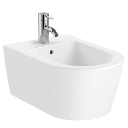 INSPIRA  Round Bideu suspendat, 37x56 cm, alb mat