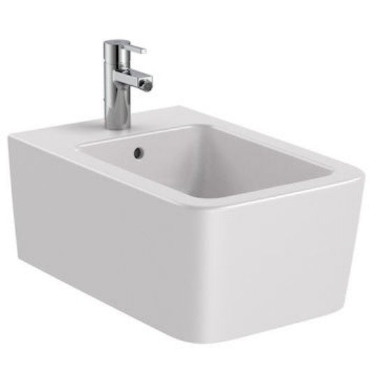 INSPIRA  Square Bideu suspendat, 37x56 cm, alb (pearl)