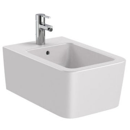 INSPIRA  Square Bideu suspendat, 37x56 cm, alb (pearl)