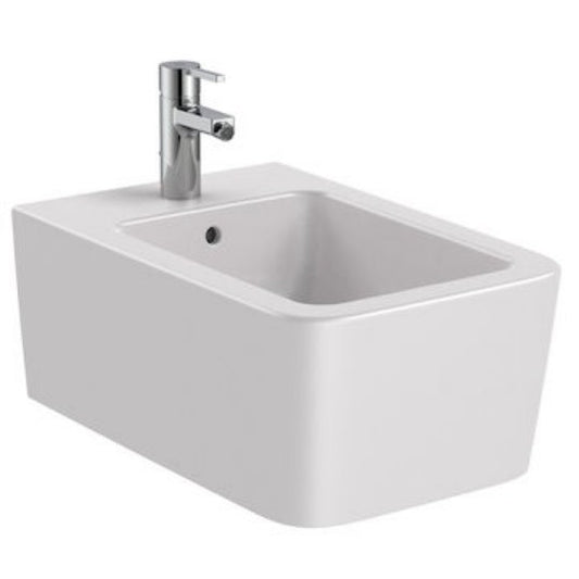 INSPIRA  Square Bideu suspendat, 37x56 cm, alb (pearl)