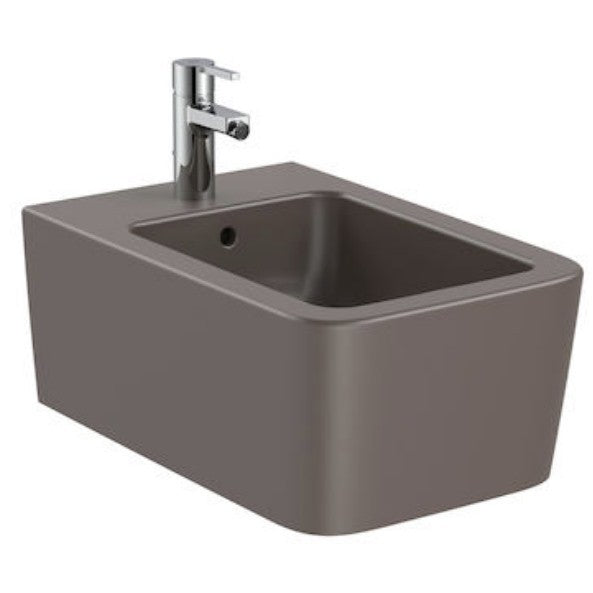 INSPIRA  Square Bideu suspendat, 37x56 cm, maro (coffee)