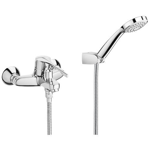 Victoria  Pro Baterie cada dus monocomanda cu maner clinic, cu set dus