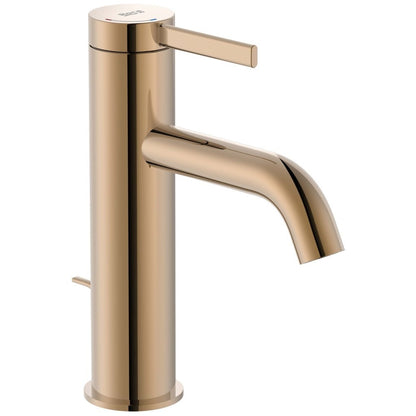 Ona Baterie lavoar aurie roze , cu ventil H18 cm