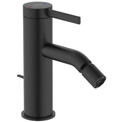 Ona  Baterie bideu monocomanda cu ventil, negru mat