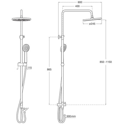 Victoria Coloana dus fara baterie