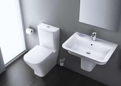 The Gap Capac WC soft-close, alb