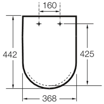 INSPIRA  Round Capac WC soft-close