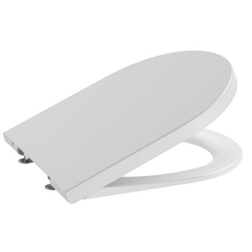 INSPIRA  Round Capac WC soft close, alb (pearl)