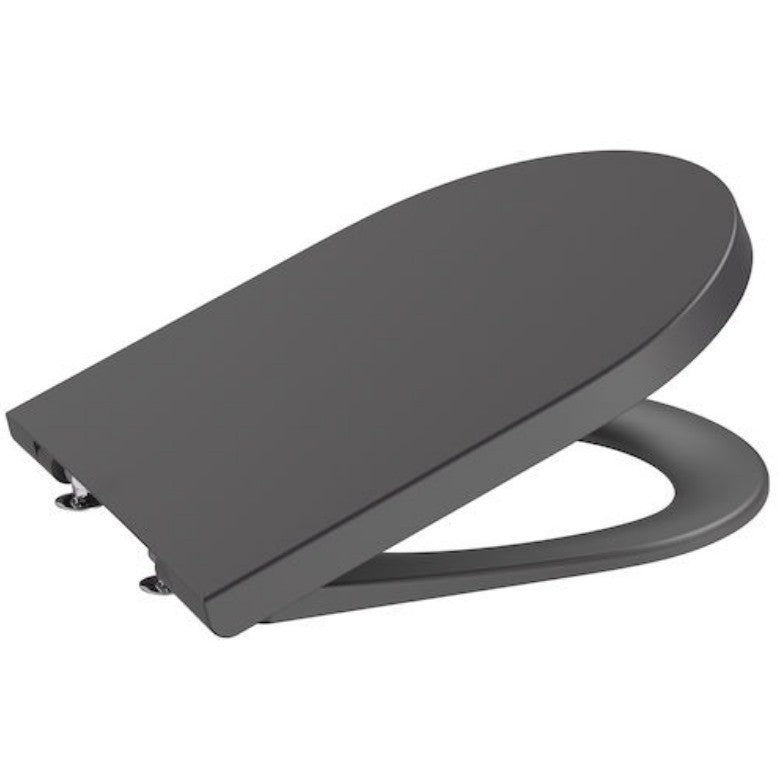 INSPIRA  Round Capac WC soft close, antracit (onyx)