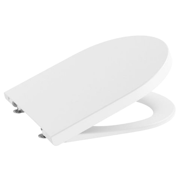 INSPIRA  Round Compact Capac WC soft close, alb mat