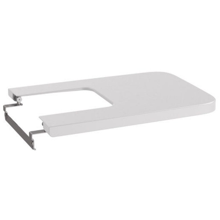INSPIRA  Square Capac bideu soft close, alb (pearl)