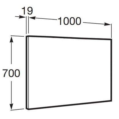 Victoria -N Oglinda 100xH70 cm