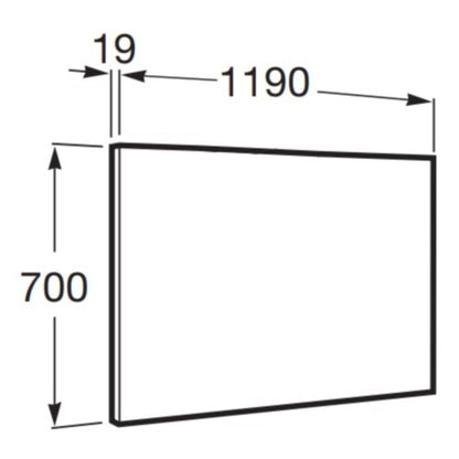 Victoria -N Oglinda 120xH70 cm