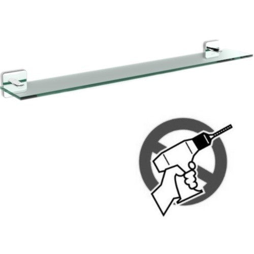 Victoria  Polita sticla 60 cm, montaj adeziv sau cu suruburi