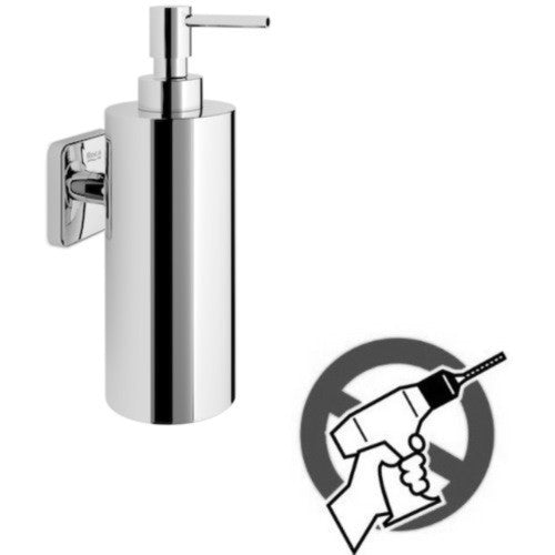 Victoria  Dozator sapun lichid din metal, montaj adeziv sau cu suruburi