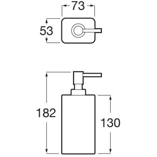 Ona  Dozator sapun lichid, verde mat (highland green)