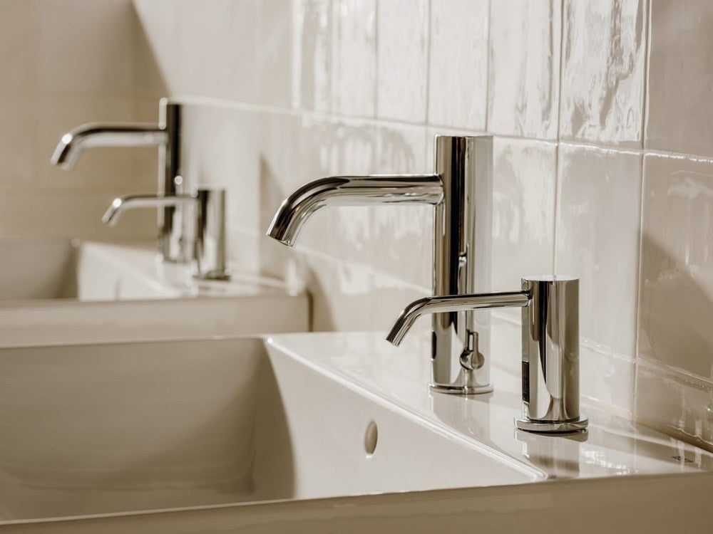 Ona  Dozator sapun lichid cu senzor, montaj incastrat, alimentare baterii