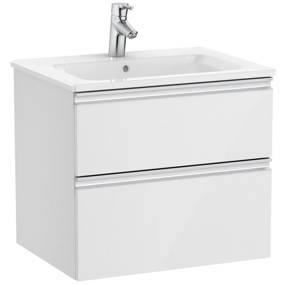 Set mobilier baie (masca si lavoar) The Gap 60x46xH54 cm, alb