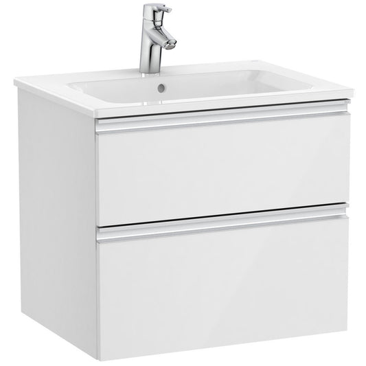 Set mobilier baie (masca si lavoar) The Gap 60x46xH54 cm, alb