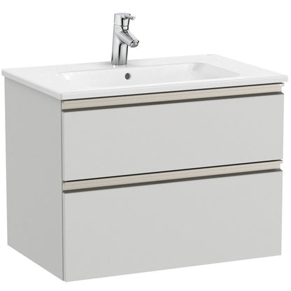 Set mobilier baie (masca si lavoar) The Gap 70x46xH54 cm, gri mat