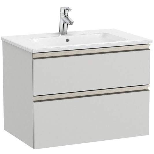 Set mobilier baie (masca si lavoar) The Gap 70x46xH54 cm, gri mat