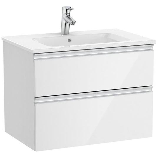 Set mobilier baie (masca si lavoar) The Gap 70x46xH54 cm, alb