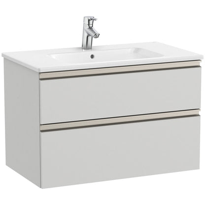 Set mobilier baie (masca si lavoar) The Gap 80x46xH54 cm, gri mat