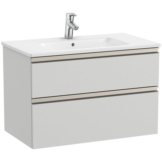 Set mobilier baie (masca si lavoar) The Gap 70x38xH54 cm, gri mat