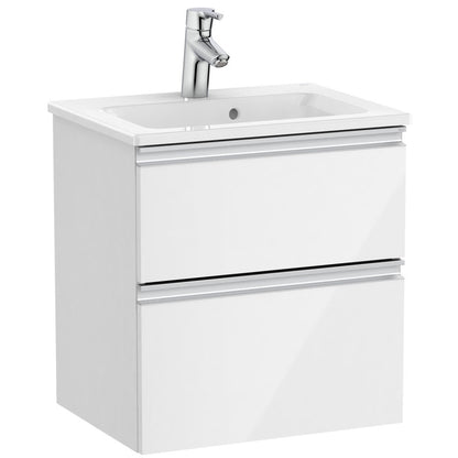 Set mobilier baie (masca si lavoar) The Gap 50x38xH54 cm, alb