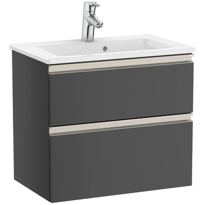 Set mobilier baie (masca si lavoar) The Gap 60x38xH54 cm, antracit