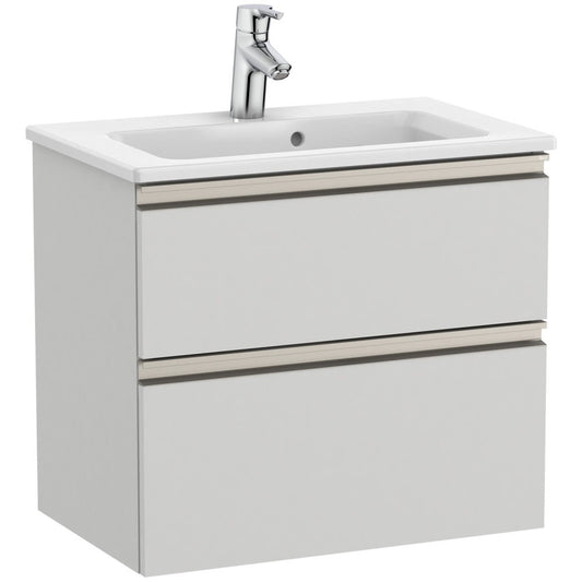 Set mobilier baie (masca si lavoar) The Gap 60x38xH54 cm, gri mat