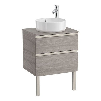 The Gap Masca lavoar baie suspendata cu 2 sertare 60x46xH54 cm, maro