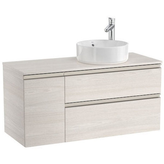 The Gap Masca lavoar baie suspendata cu 2 sertare si o usa, dreapta 110x46xH54 cm, bej