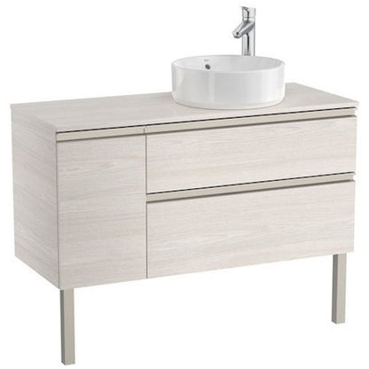 The Gap Masca lavoar baie suspendata cu 2 sertare si o usa, dreapta 110x46xH54 cm, bej