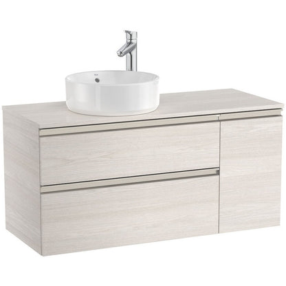 The Gap Masca lavoar baie suspendata cu 2 sertare si o usa, stanga 110x46xH54 cm, bej