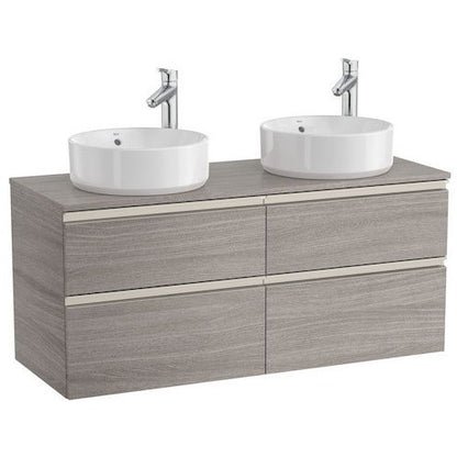 The Gap Masca lavoar baie suspendata cu 4 sertare 120x46xH54 cm, maro