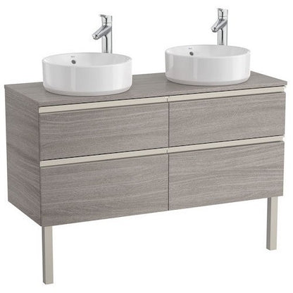 The Gap Masca lavoar baie suspendata cu 4 sertare 120x46xH54 cm, maro